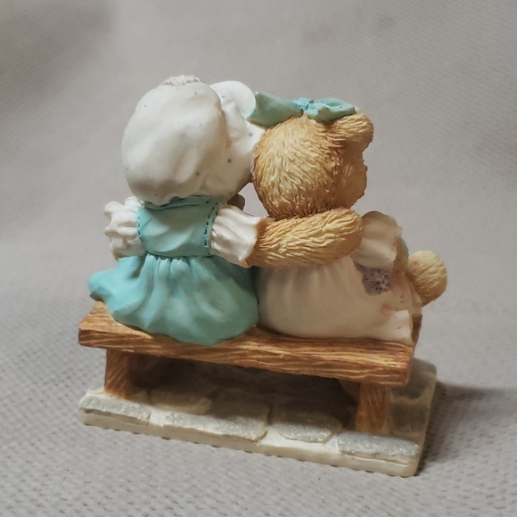 Cherished Teddies, Tracy and Nicole with box - Picture 2 of 7